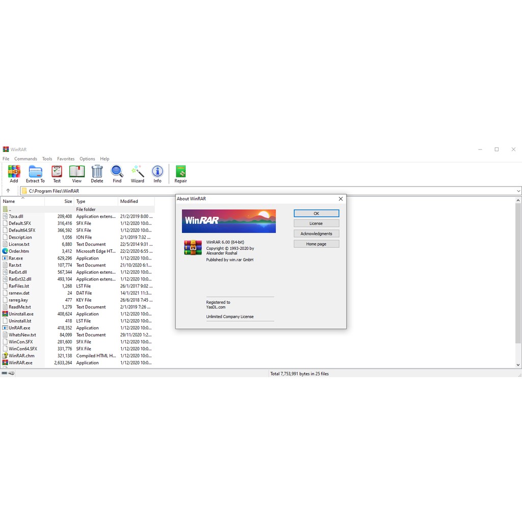 Winrar V6 Pro 2021 Full Version Windows Software 100 Works Shopee Malaysia