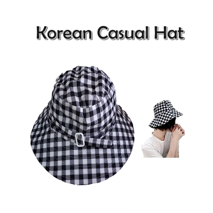 flannel bucket hat