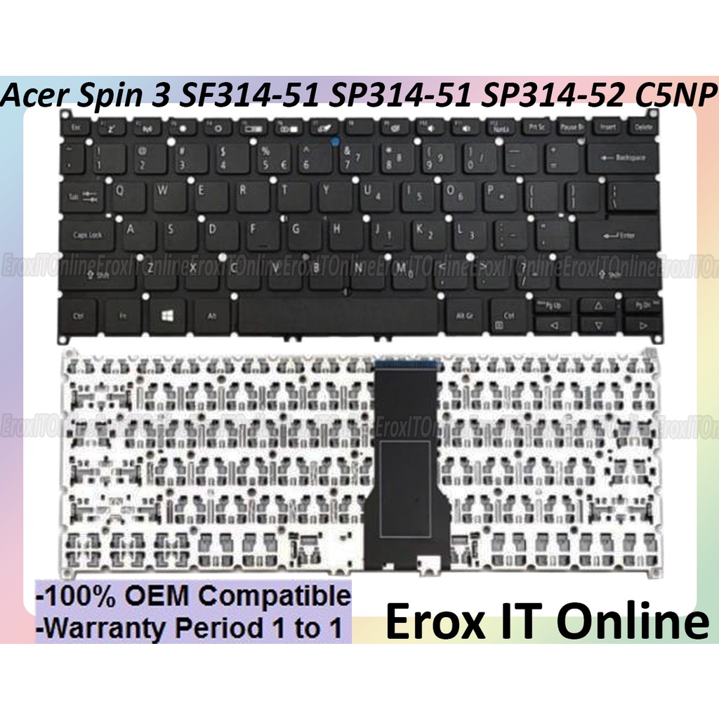 Acer Stilo Originale Per Spin 5 (SP513-54N, SP513-55N) E Spin 3 (SP314-54N) – Penna Attiva Grigia, NC.23811.07H - 6