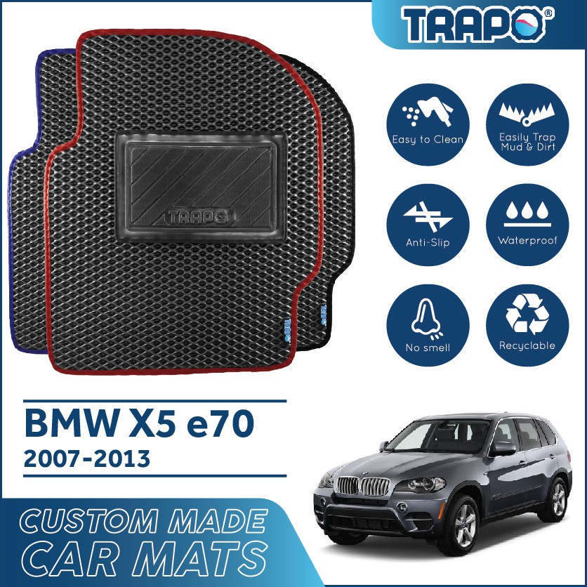 Tailored Carpet Car Floor Boot Mats For Bmw X5 2000 To 2006 With