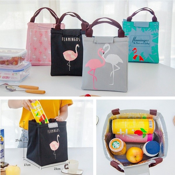 Portable Waterproof Lunch Bags Storage Bag Package Picnic Beg Tahan ...