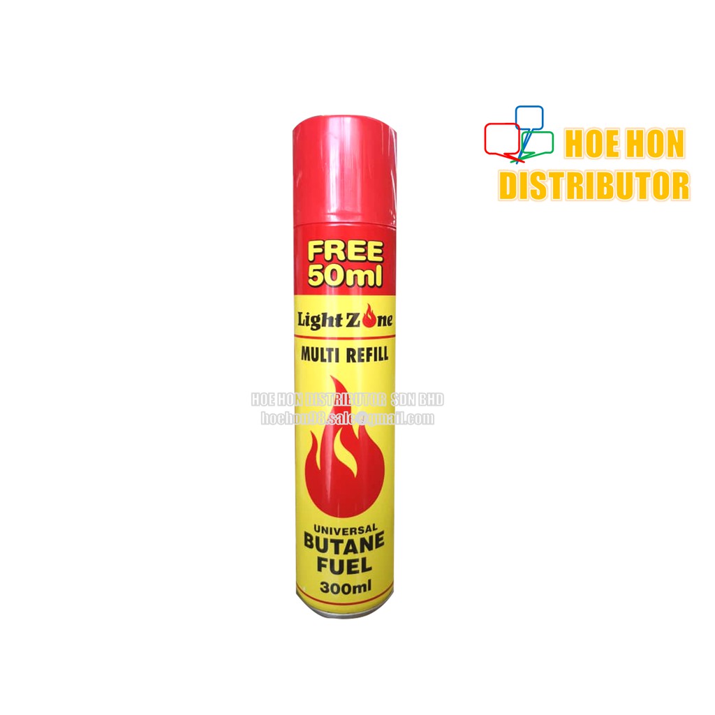 Light Zone Universal Butane Fuel Gas Lighter Refill 300ml Shopee Malaysia
