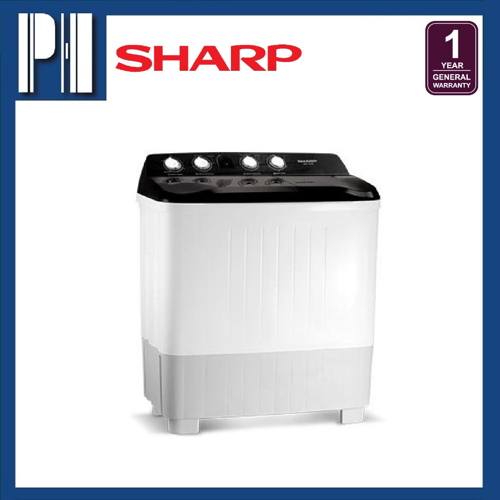 Sharp Est1216 12kg Semi Auto Washing Machine Shopee Malaysia