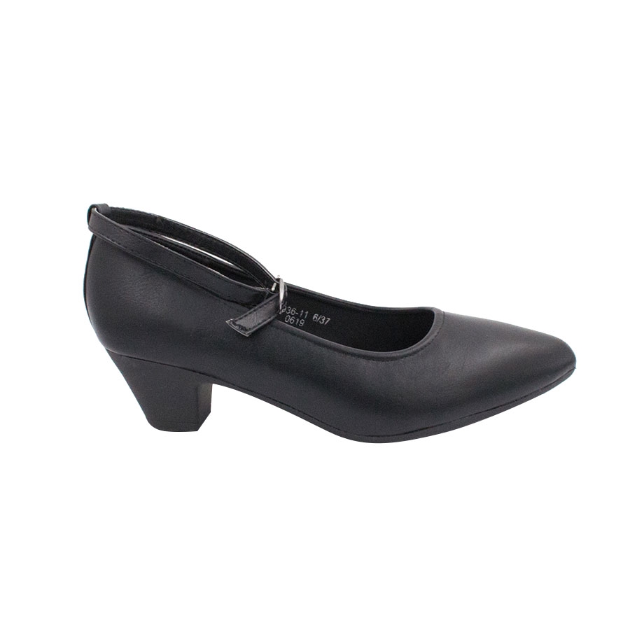 black formal heel