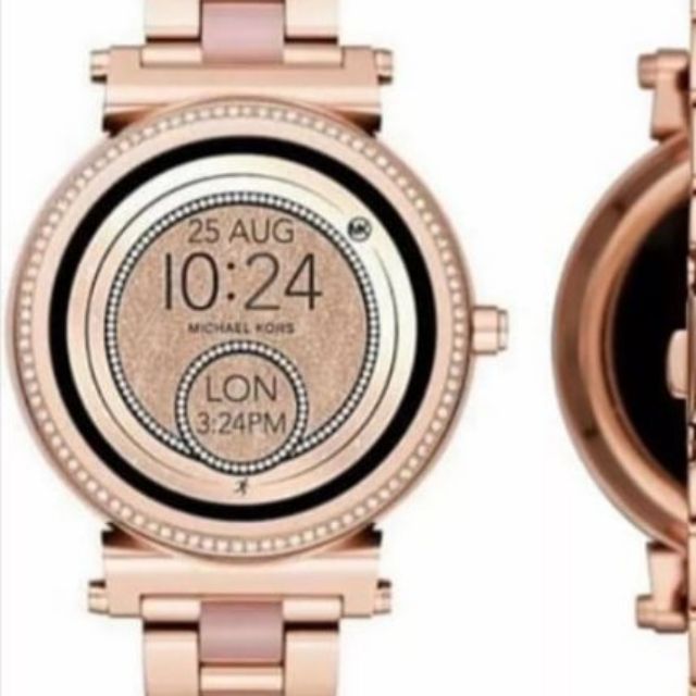 michael kors access sofie gen 3 rose gold tone smartwatch