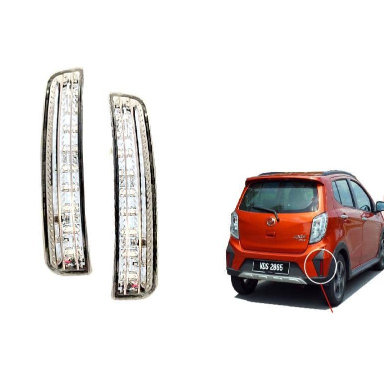 Buy Rear Bumper Led Light Reflector Perodua Axia Style 2020 Seetracker Malaysia