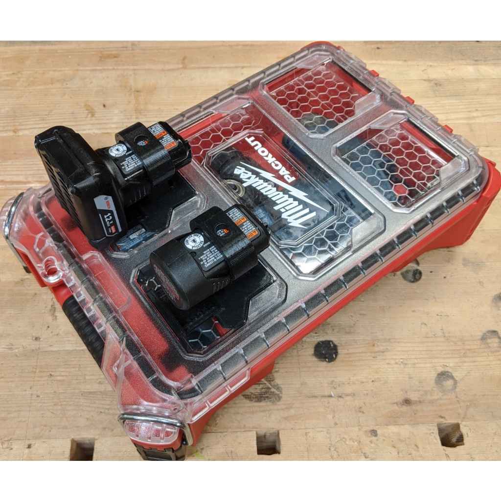 Battery Adapter Holder compatible with Bosch 12V battery to Packout
