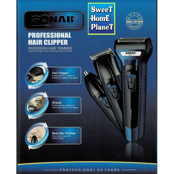 sonar hair clipper