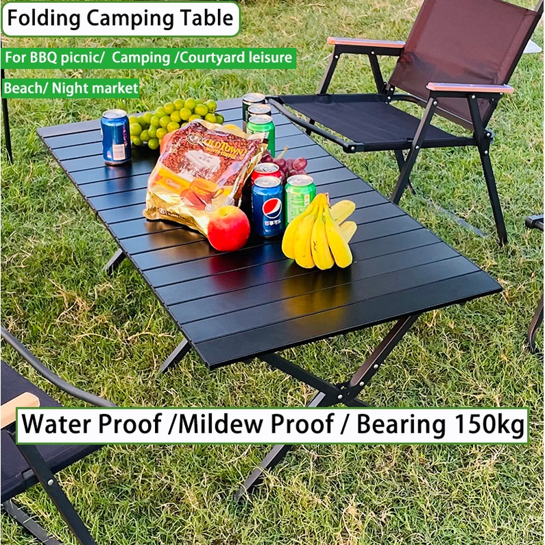 camping table 120cm big size Portable Folding Camping Table outdoor