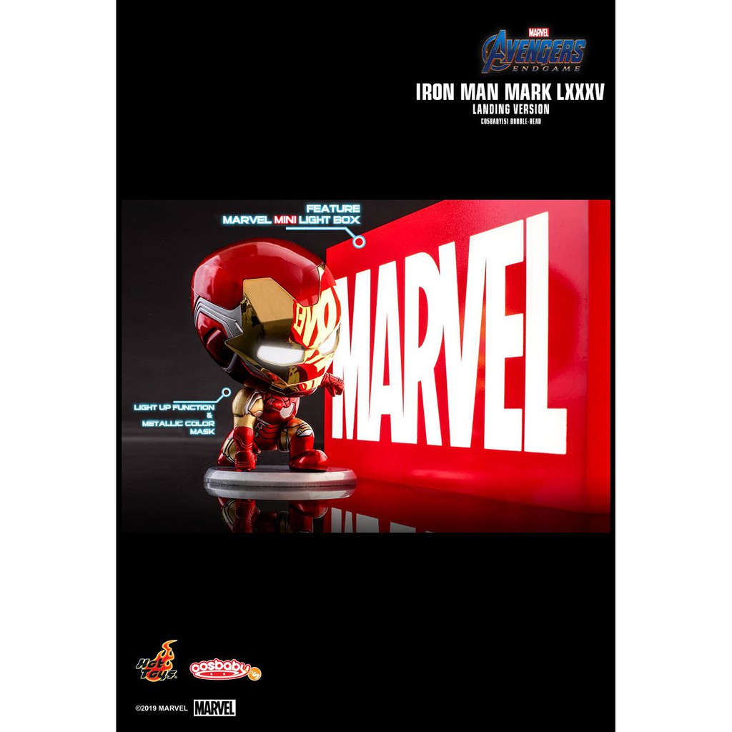 hot toys cosbaby iron man