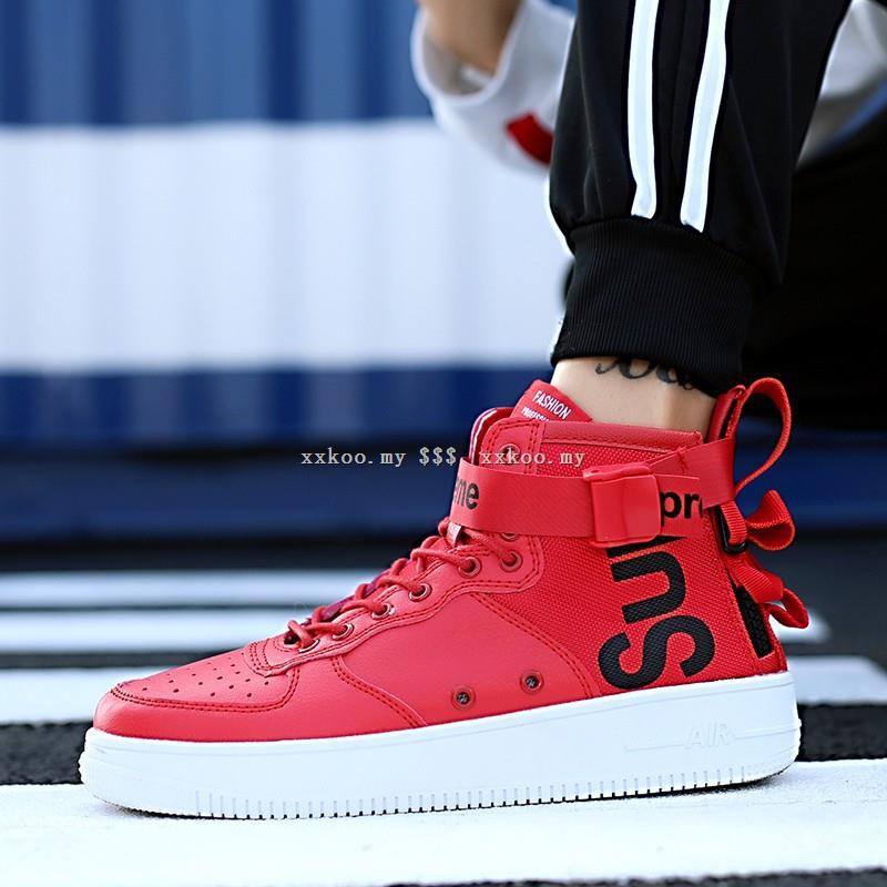 supreme high top shoes