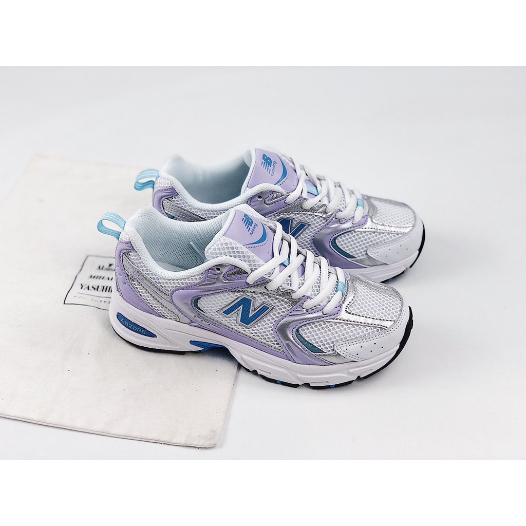 new balance 530 light blue purple