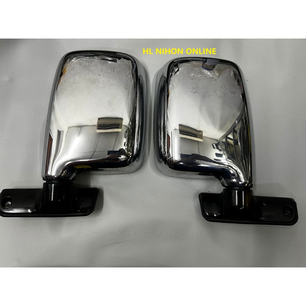 (USED)Daihatsu Move L9 for Perodua Kenari Side Mirror Chrome Manual