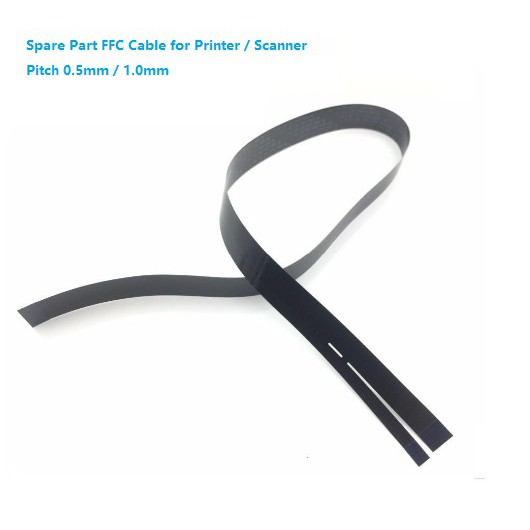 FFC FPC Ribbon Pitch 1.0mm 0.5mm Printer Scanner Flexible Flat Cable