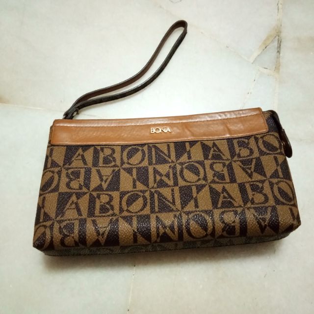bonia clutch bag