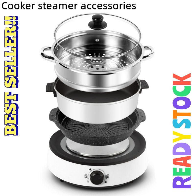 Electric multi Cooker steamer accessories multifunction cooker non stick Electric Hot Pot