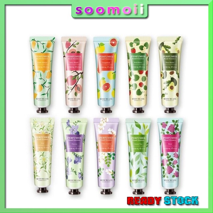 SooMoii CO006 MAYCREATE Handcream Moisturing Hand Cream Malaysia Ready