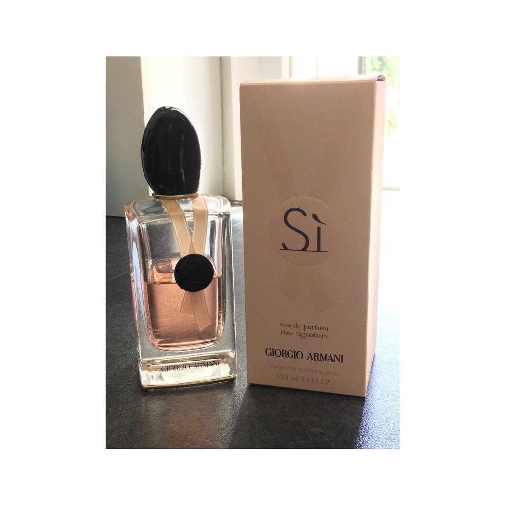 armani si signature rose