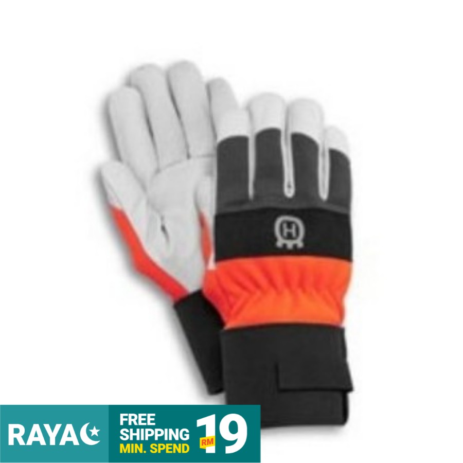 (RAYA SALES)Husqvarna Chain Saw Protective Gloves