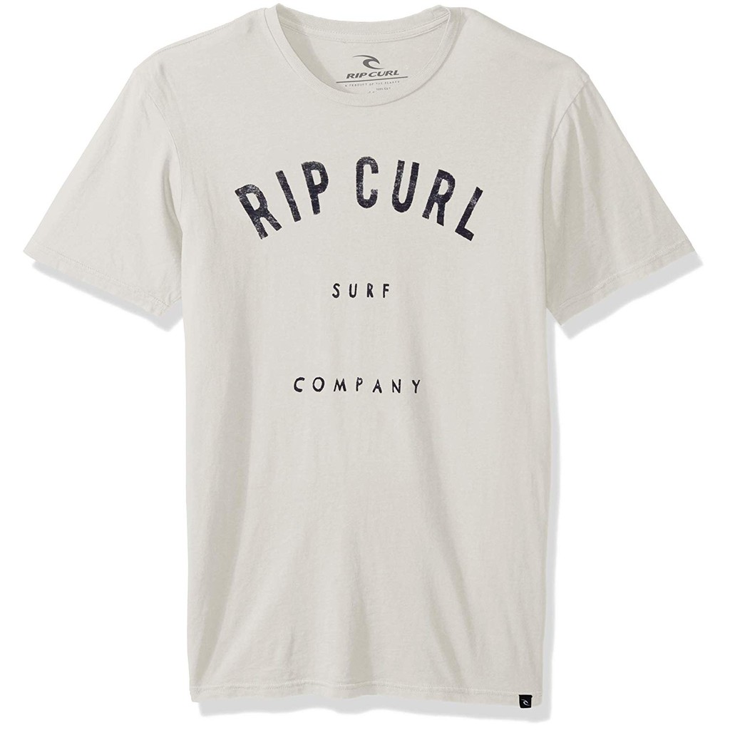 Casual Comfortable Rip Curl Classic Cotton O Neck Short Sleeve T