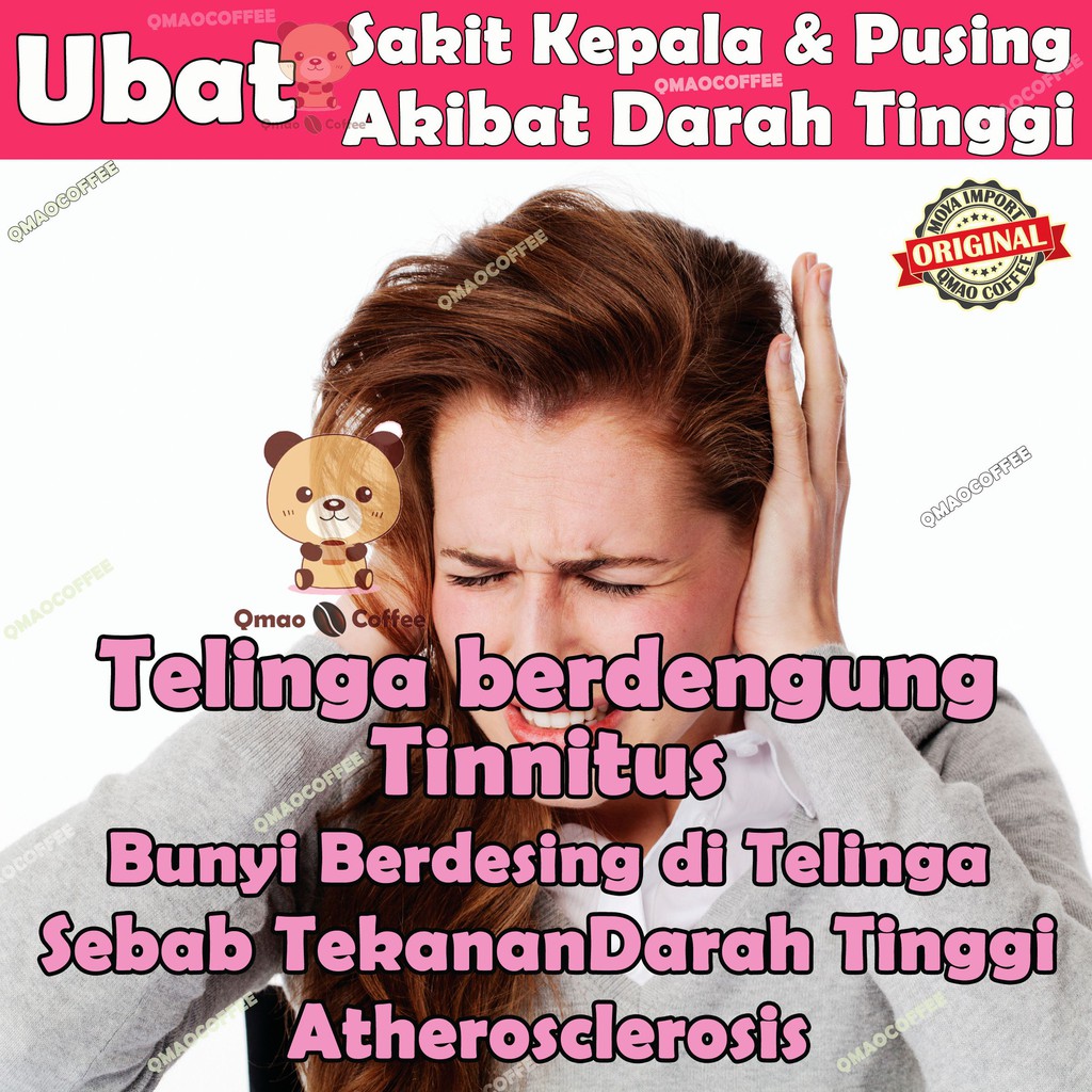 Ubat Darah Tinggi Hipertensi Akibat Sakit Kepala Pening Kepala Vertigo Pusing Telinga Berdesing Tinnitus Berdengung Shopee Malaysia