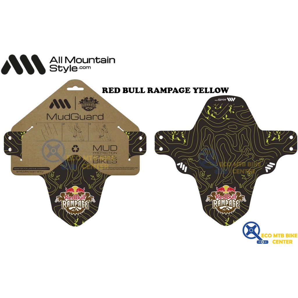 red bull rampage mudguard