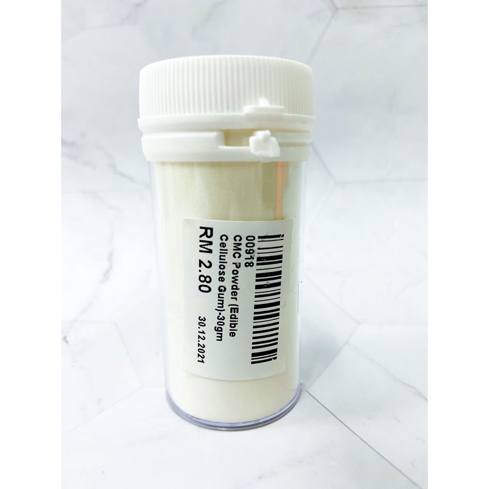 Edible Cellulose Gum (CMC Powder) Tylose Powder for Stable gum paste Carboxymethyl Cellulose