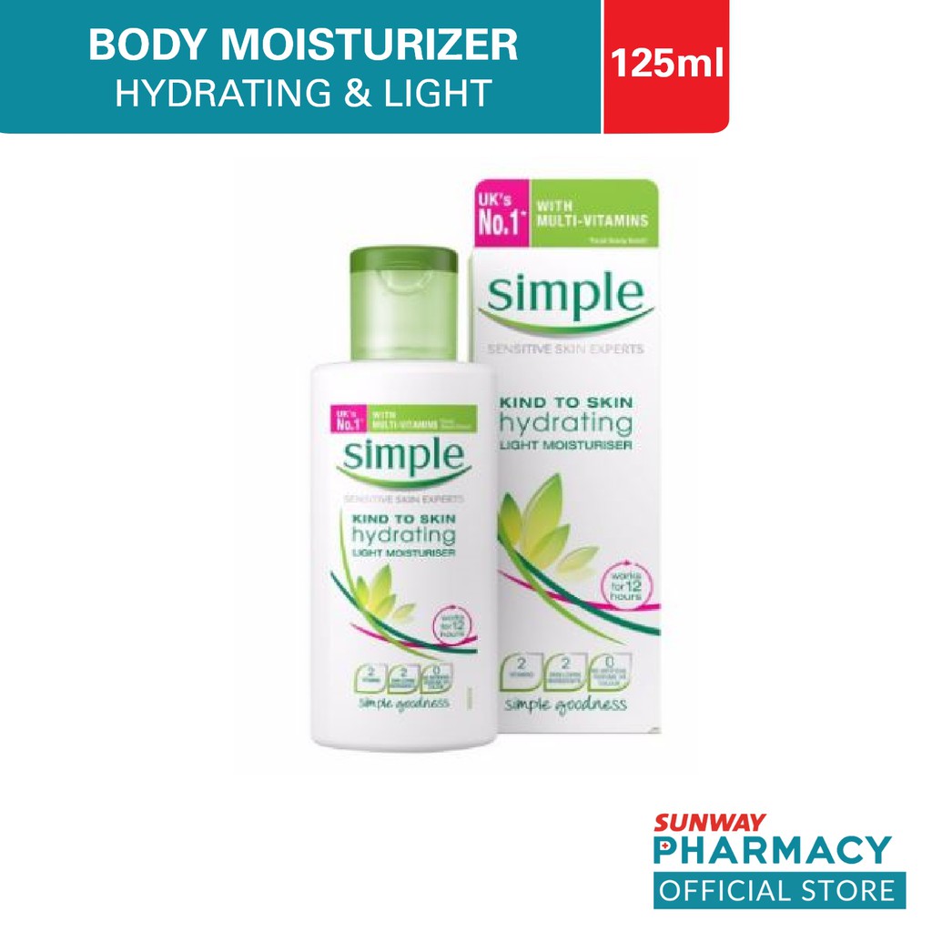 simple moisturizer shopee