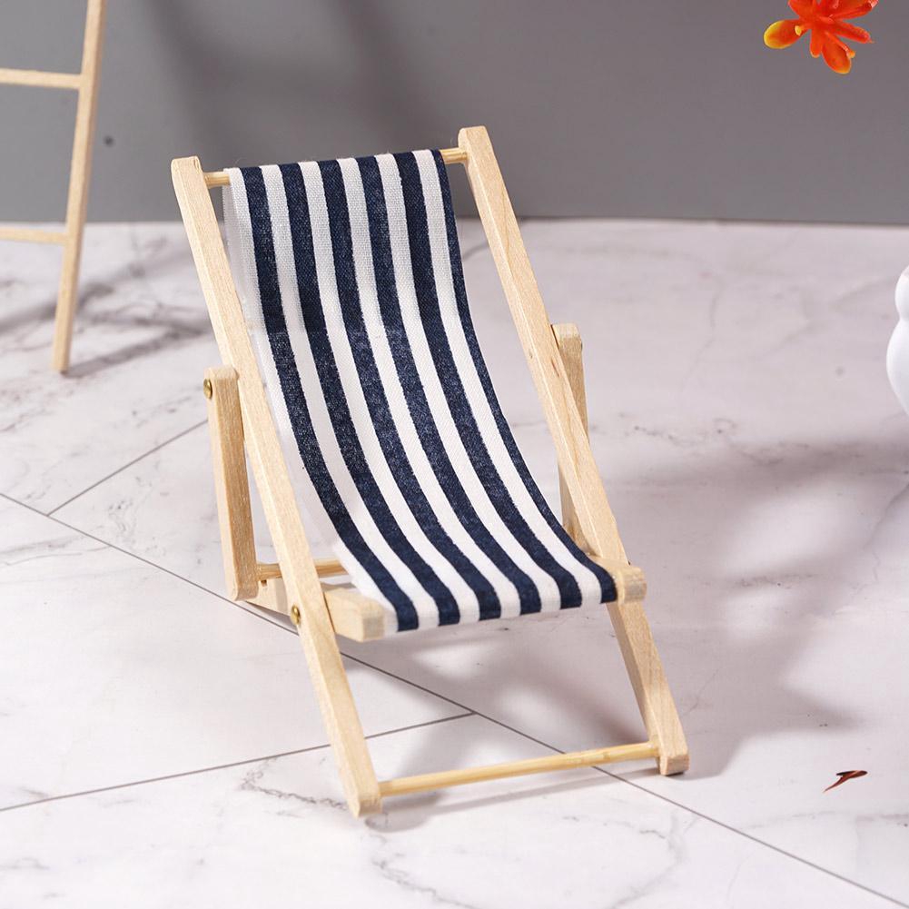 Mini Beach Chair Folding Range Sun Lounger Furniture Decoration