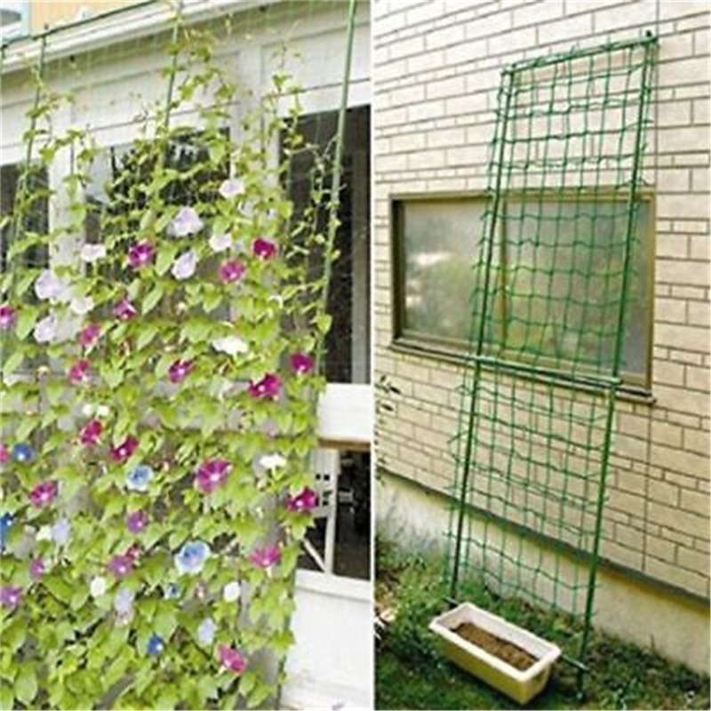 Garden Green Nylon Trellis Netting Support Climbing Bean ...