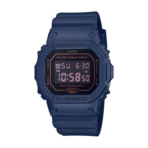g shock matte blue