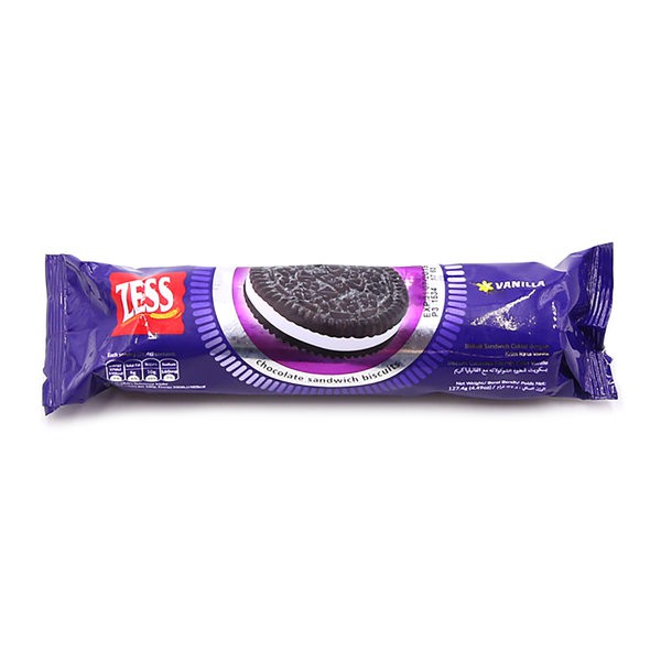 Zess Chocolate Sandwich Biscuits 127.4g Shopee Malaysia