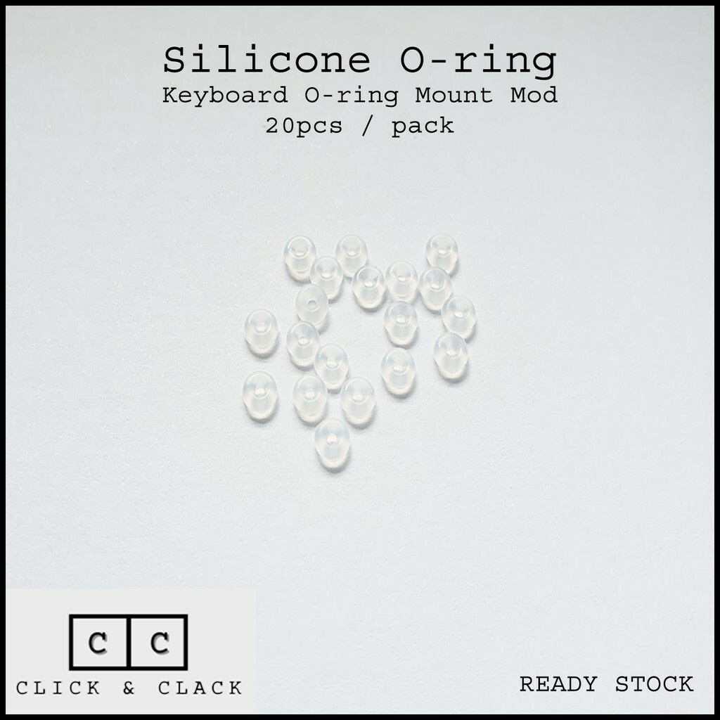 Silicone O Ring For Mechanical Keyboard O Ring Mount Mod 4 1 1 5mm pcs Pack Shopee Malaysia