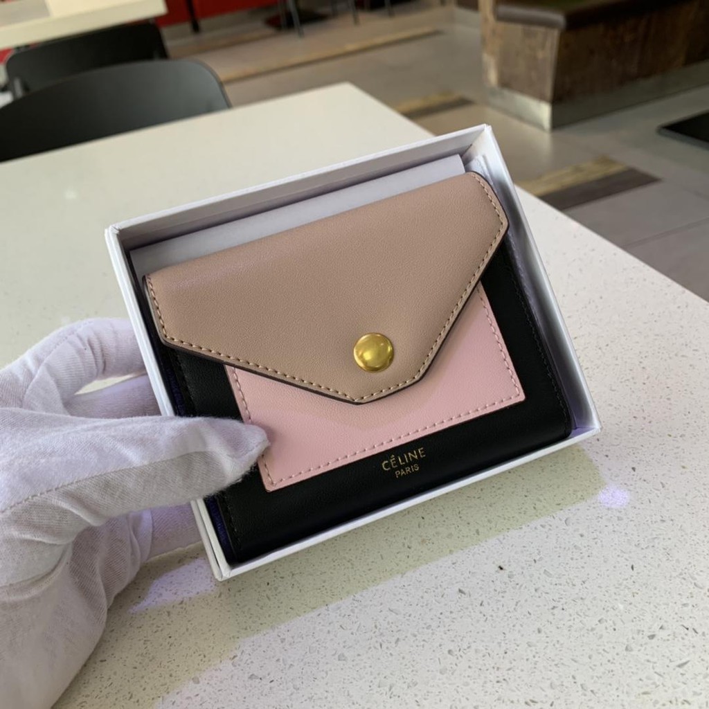 celine envelope card holder