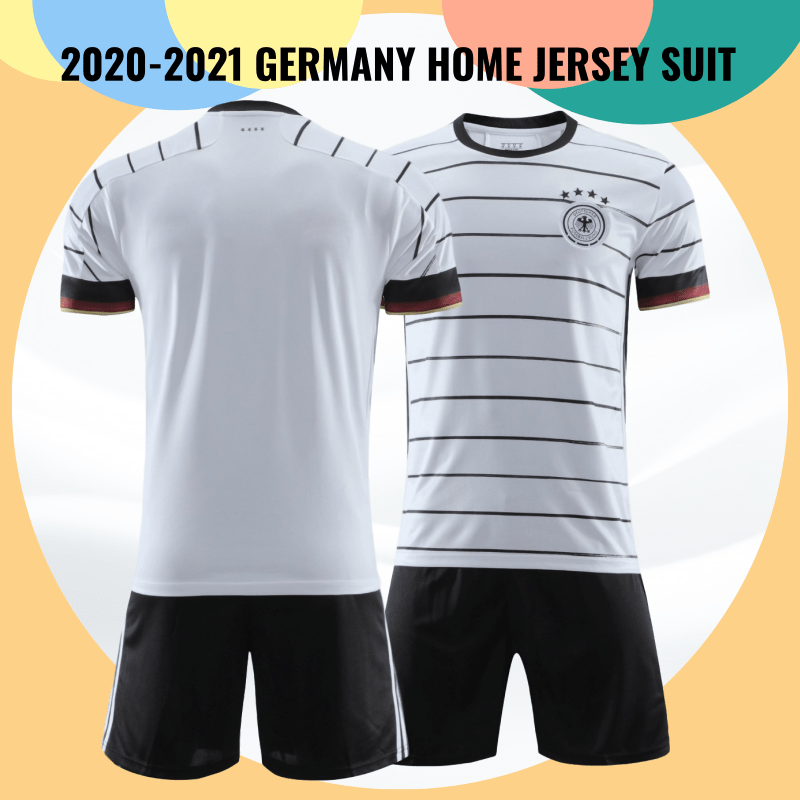 GERMANY 2020-2021 HOME FOOTBALL JERSEY KIT S~XXL SOCCER ...