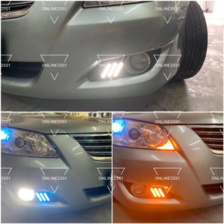 Car Daytime Running Light DRL LED Daylight Fog Lamp for Toyota Corolla 07-09,1Pair 