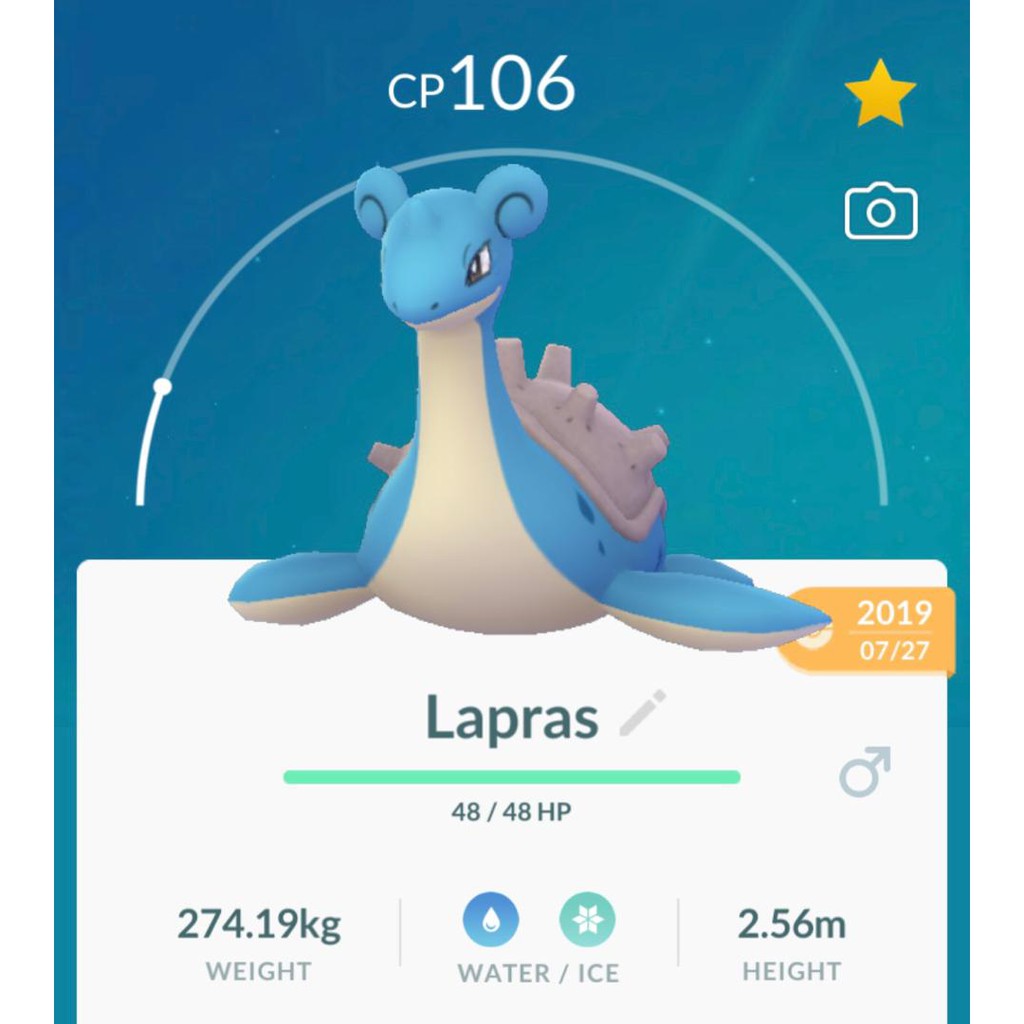 Pokemon Go Lapras Pokemon Games For Sale Shopee Malaysia