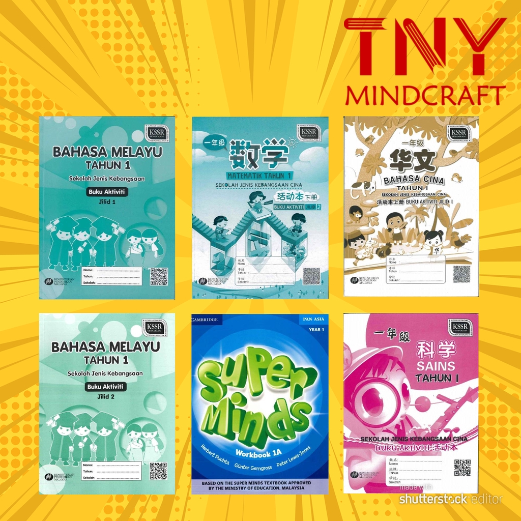 [TNY] Buku Aktiviti Tahun 1 SJKC  Shopee Malaysia