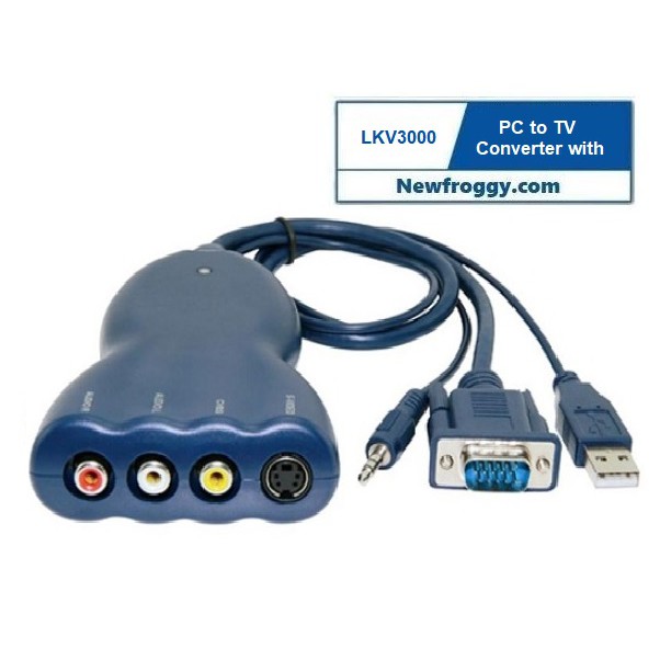 PC to TV Converter with Audio LKV3000