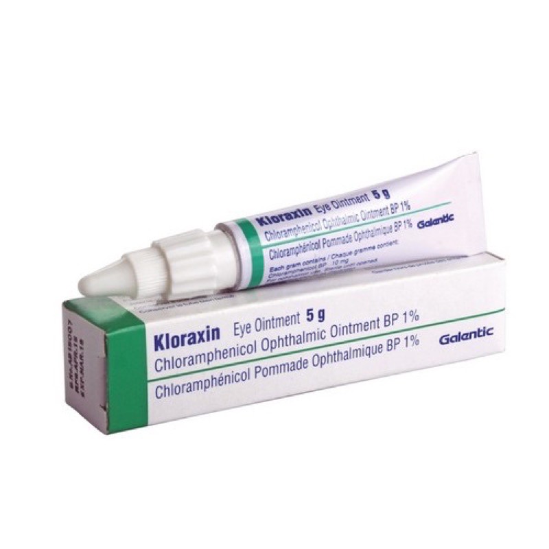 Kloraxin Eye Ointment 5g Ubat Ketubir Without Box Shopee Malaysia