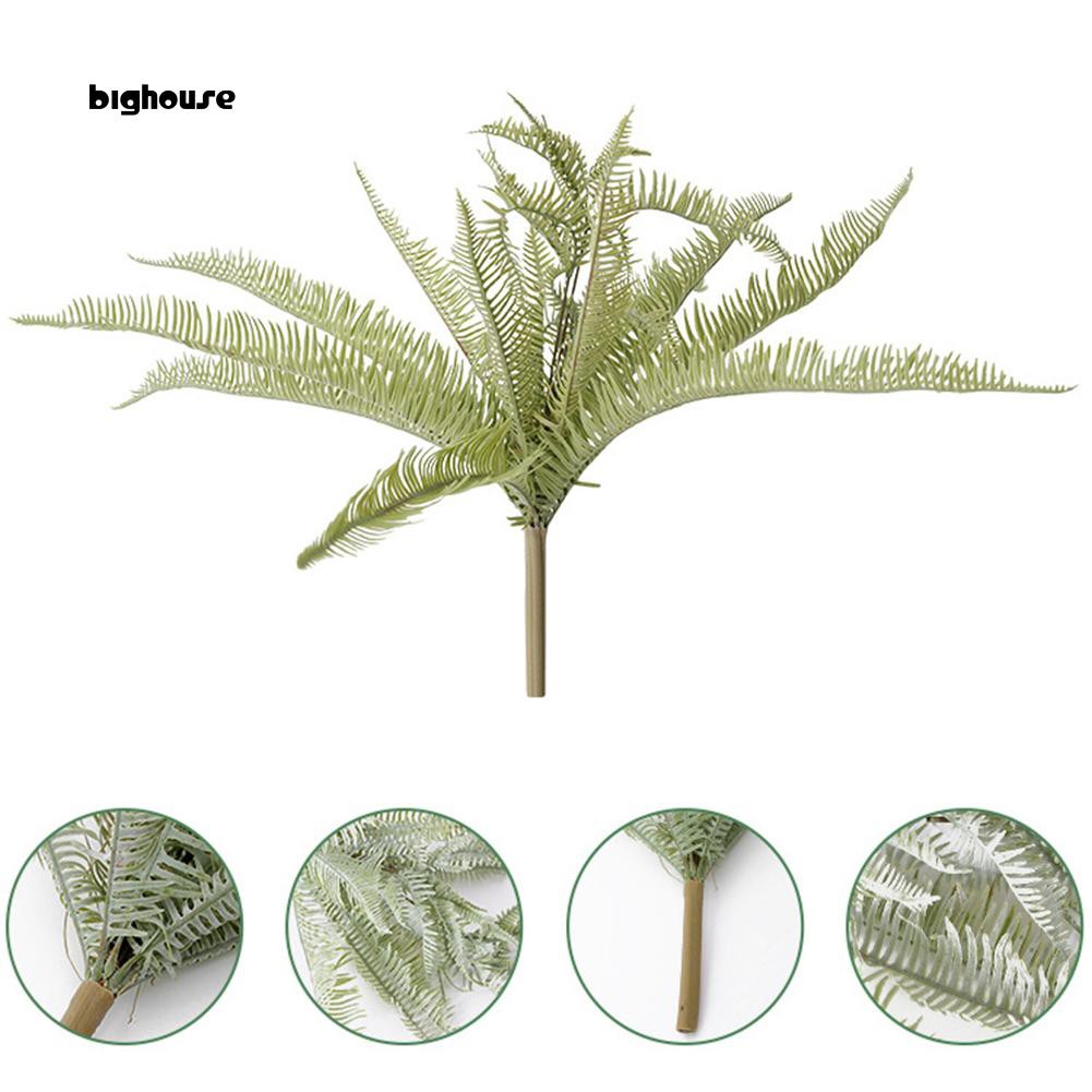 Big 1pc Artificial Plant Fern Leaf Home Garden Bonsai Wall