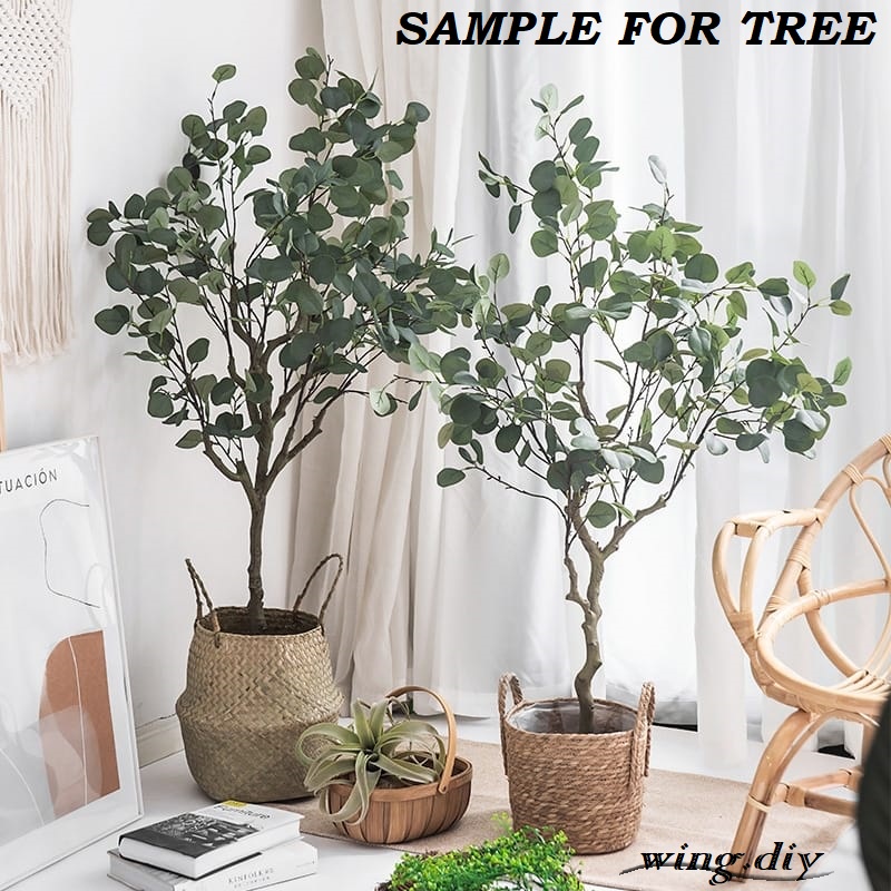 [READY STOCK] 120CM ARTIFICIAL EUCALYPTUS LEAVES TREE/ EUCALYPTUS
