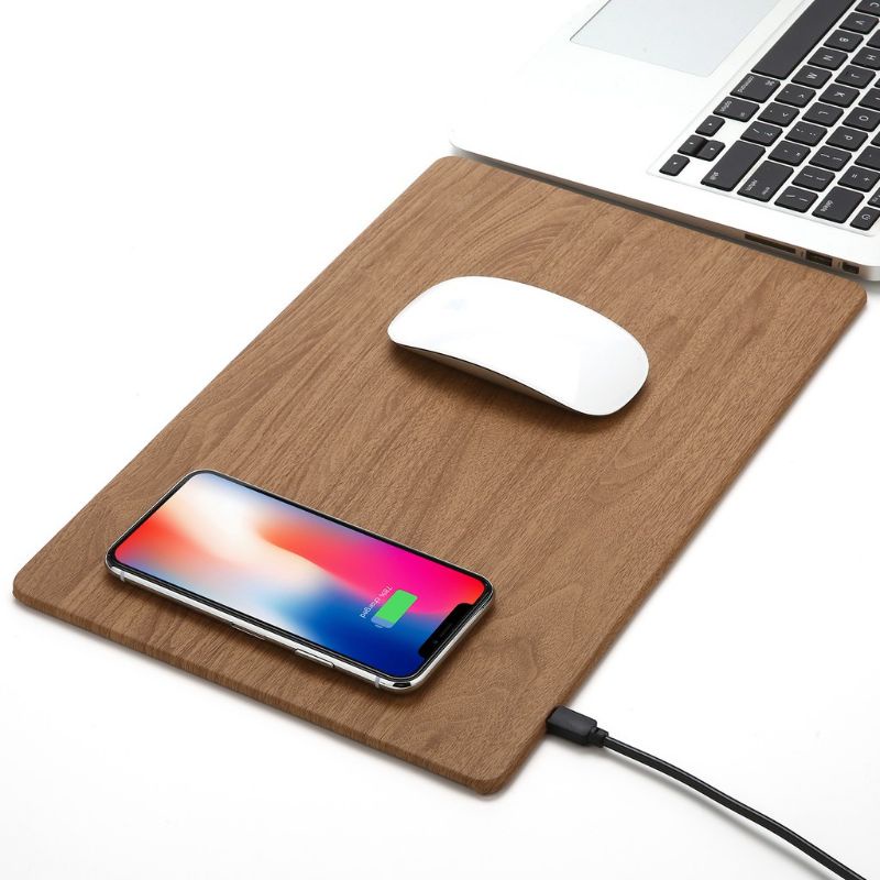 Wireless Charger Charging Mouse Pad and Smartphone 2in1