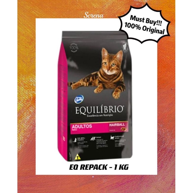 Buy Equilibrio Adult Cat Dry Food 1kg Repack Seetracker Malaysia