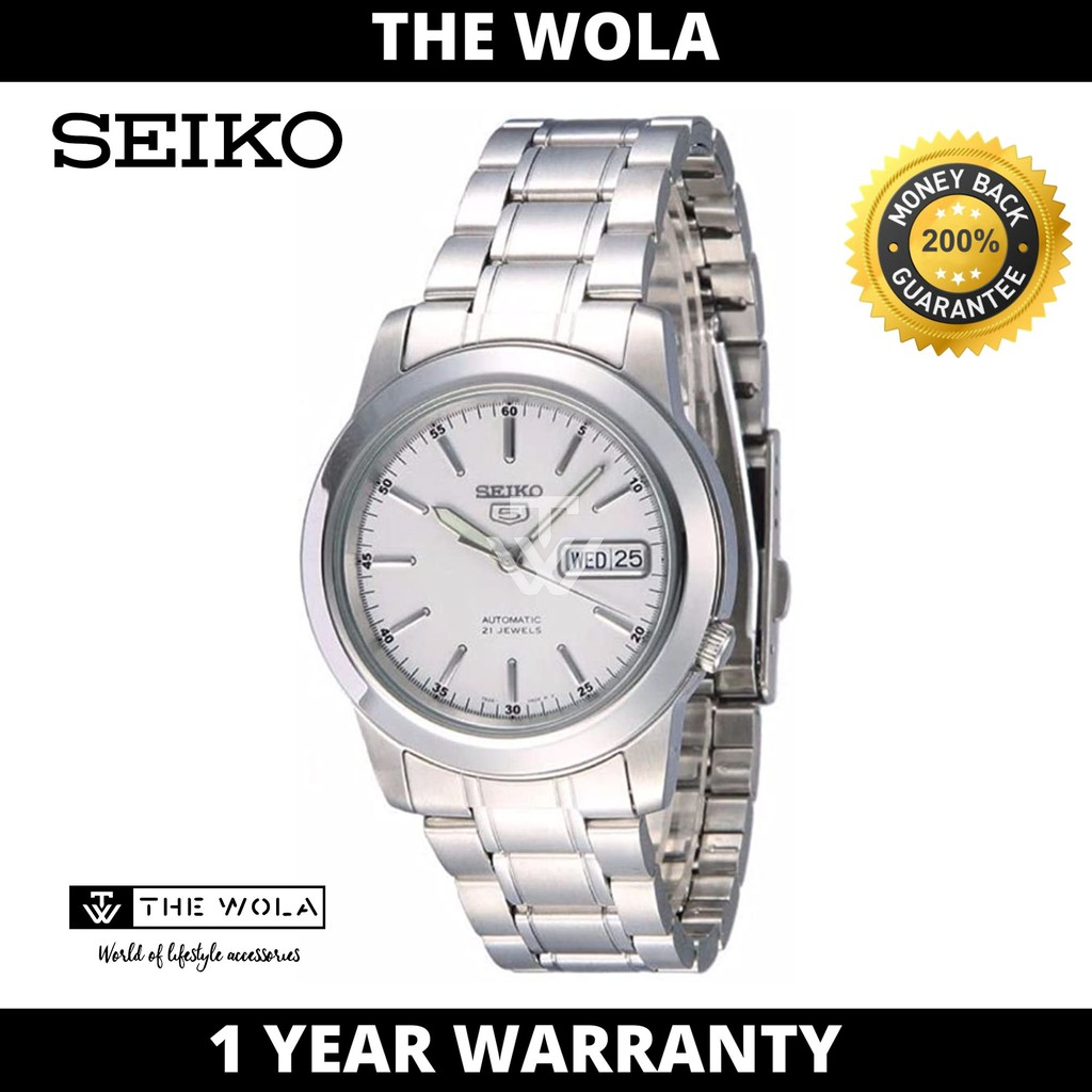 Seiko Men's SNKE49K1 Seiko 5 Automatic Stainless Steel Band Sport Watch