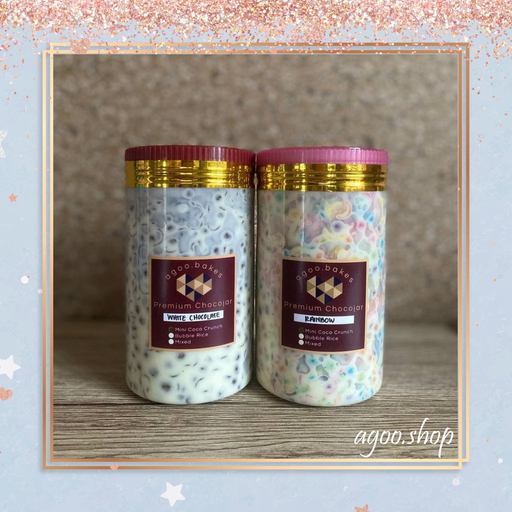 Buy White Chocolate Choco Jar 550ml Kokojar Cocojar Crispy Rangup Penuh Murah Coklat Putih By Agoo Bakes Seetracker Malaysia