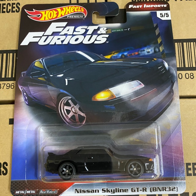 HOT WHEELS FAST & FURIOUS NISSAN SKYLINE GT-R R32 | Shopee Malaysia