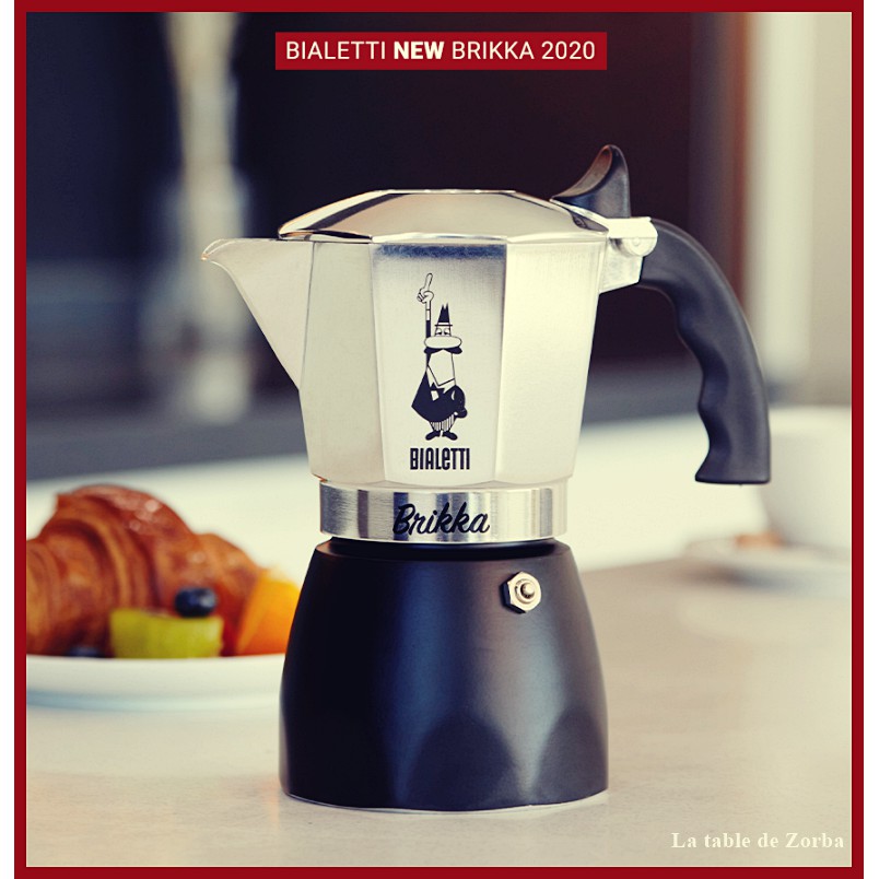 [Made in Italy] Bialetti New Brikka Espresso Coffee Maker Moka Pot 2