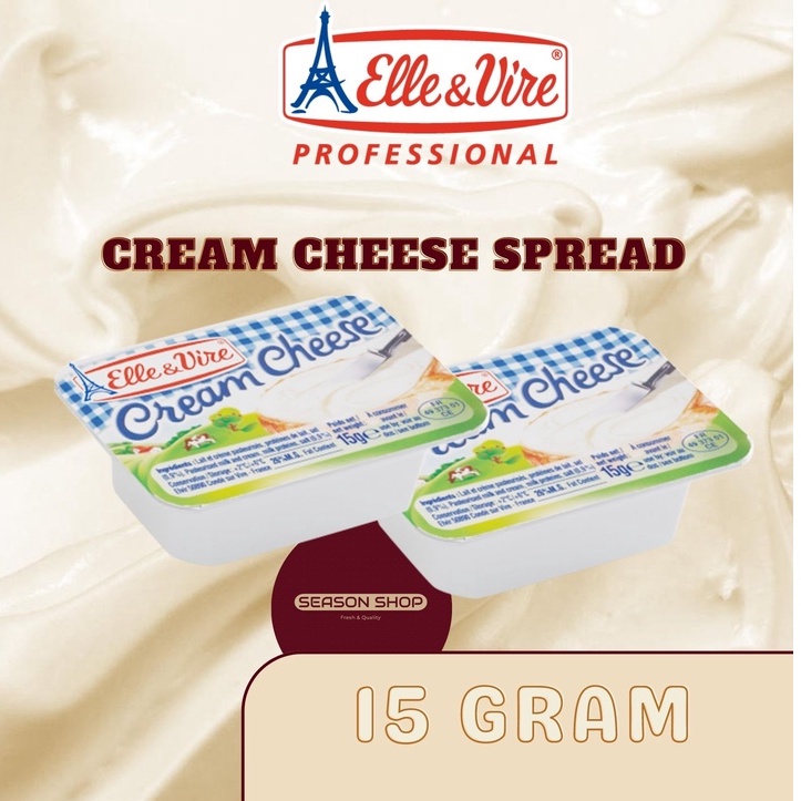 15 gram Elle & Vire Cream Cheese Spread/ Klang Valley Delivery area