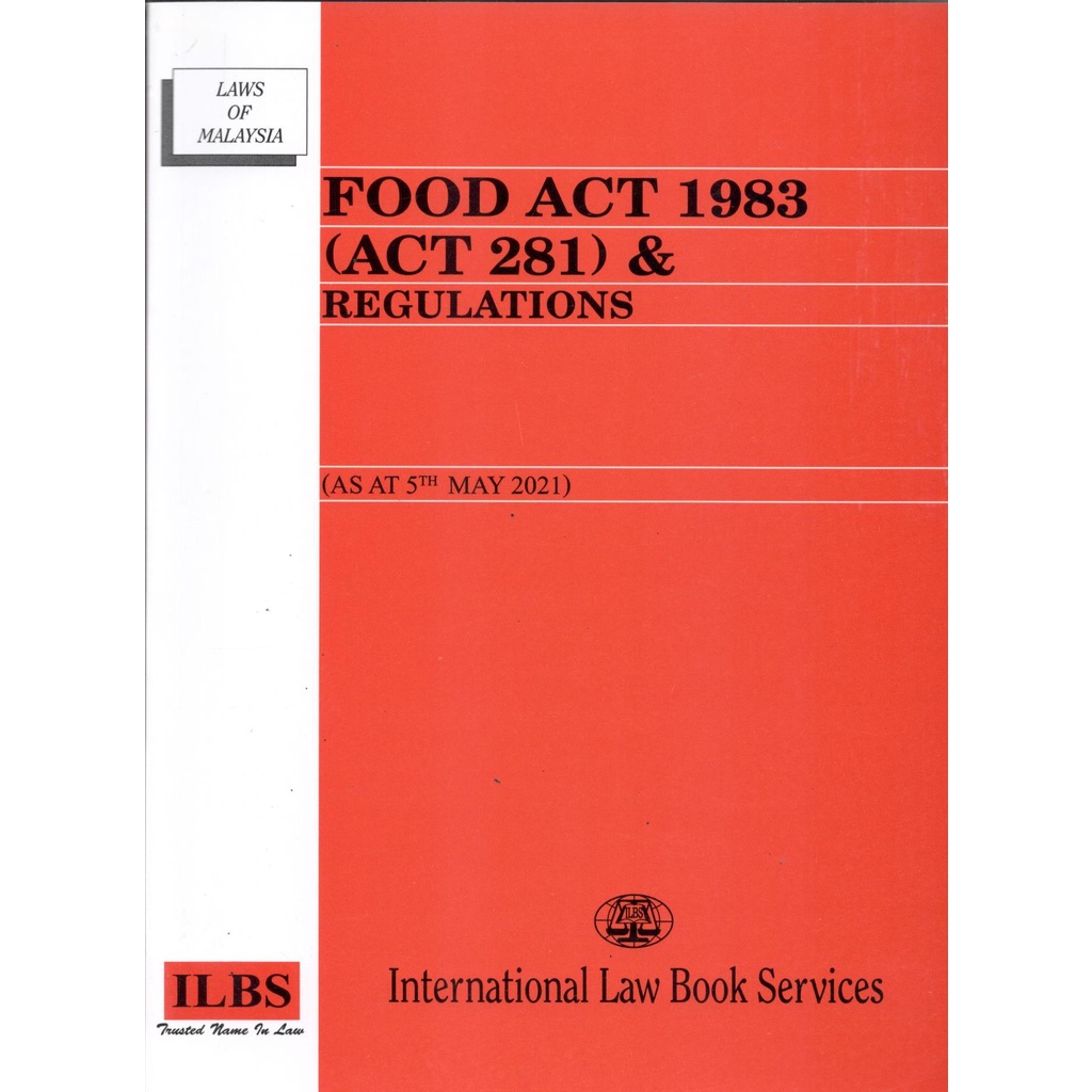 food act and regulations | Shopee Malaysia